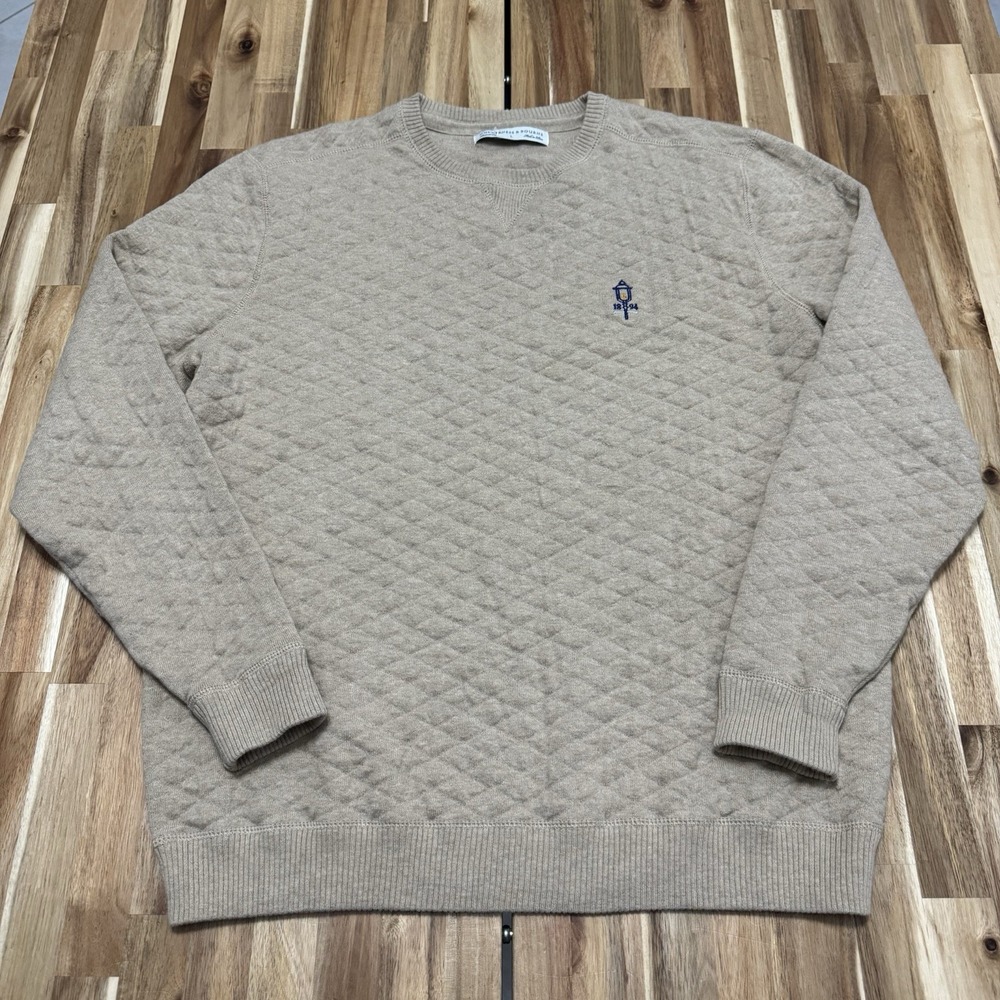 Men's Crewneck Sweater in Tan by Original Penguin